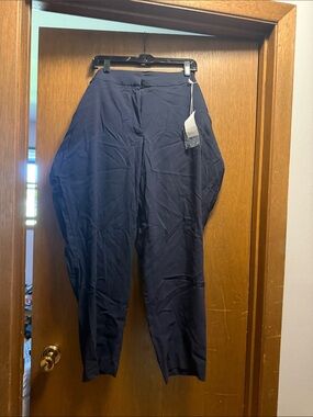 Lane Bryant Curvy Allie skinny ankle navy Pants